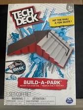 TECH DECK--BUILD A PARK-HIT THE RAIL KICKER TO 6 STAIR RAIL (NEW) 