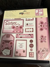 Dee’s Designs “Sister’s Kit” Scrapbooking kit 12 x 12