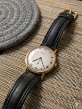 Vintage Gruen Precision Cal. 510 James Bond Men's Watch 1960s Gold Tone RUNNING