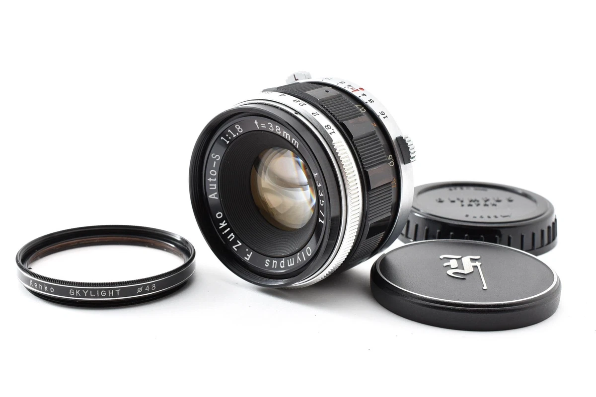 F/1.8 Camera Lenses Olympus Zuiko 38mm Focal for sale | eBay