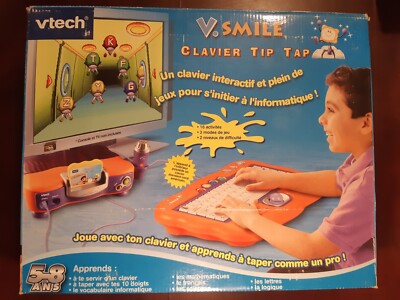 VTECH V.SMILE Clavier Tip Tap Keyboard New Factory Sealed Open Box