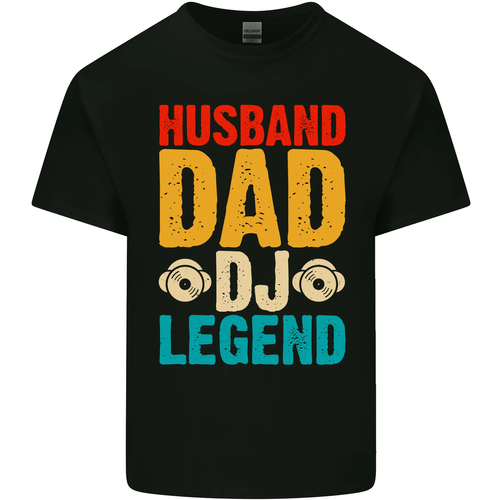 Ehemann Vater Dj Legend Vatertag Kinder T-shirt Jungen Mädchen