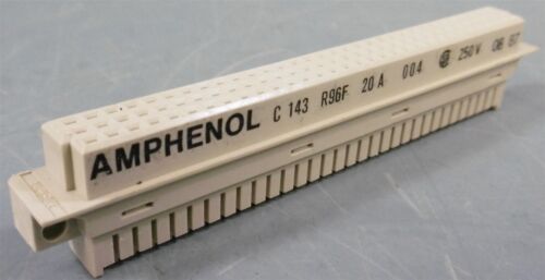 AMPHENOL C 143 R96F 20A 004 250V 08 87 - Lot of 5 - Picture 1 of 5