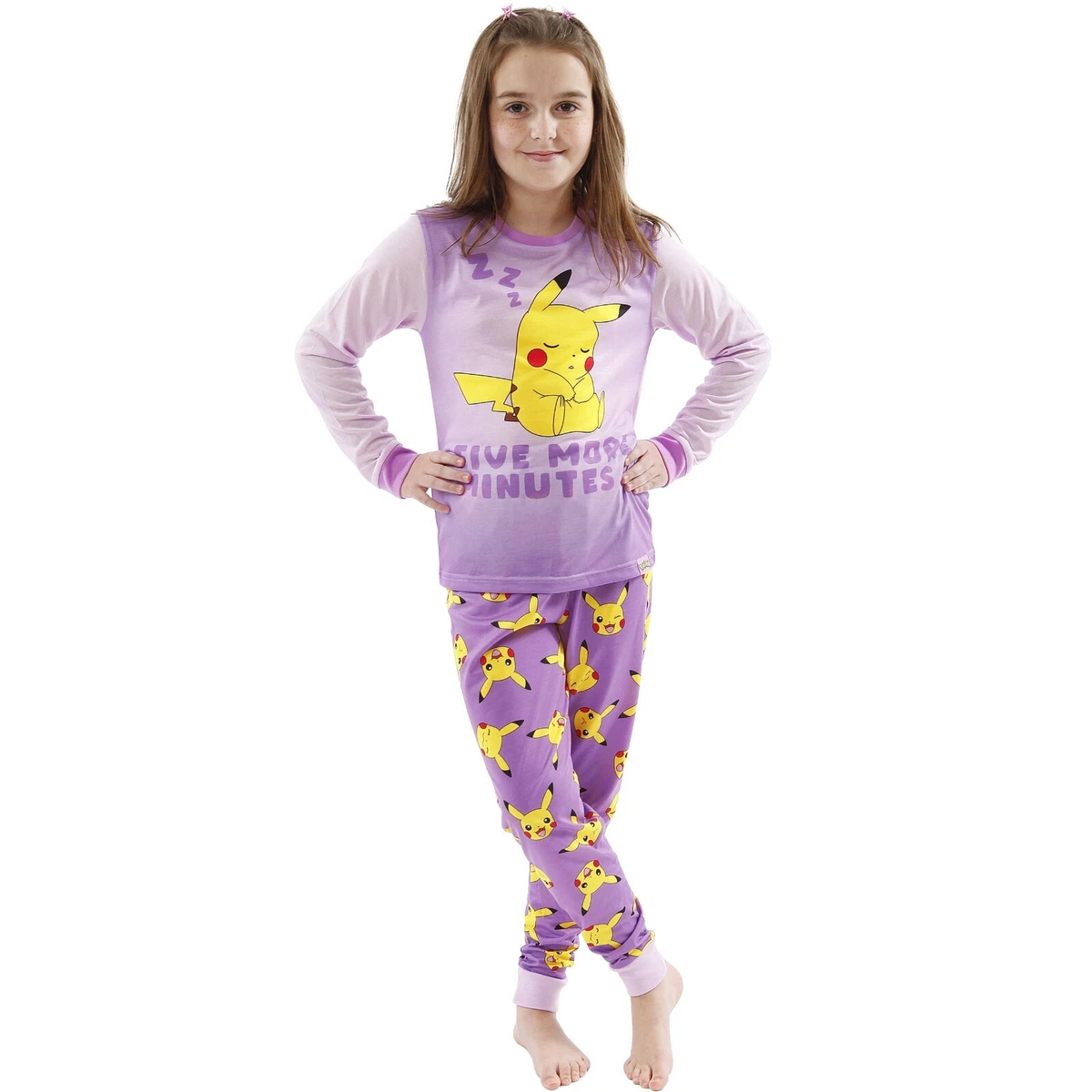 Pyjama De Noël Pikachu Pour Garçon - Taille 4 - Flanelle Douce - Neuf Avec étiquettes !