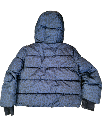 Gap Boys Small 6-7 Cold Control Max Blue Camo Puffer Jacket Coat Winter Warm - Picture 3 of 9