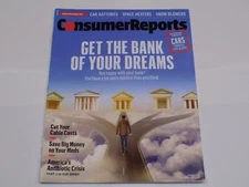 Consumer Reports Magazine January 2016 Cable Costs Antibiotic Crisis Car Battery