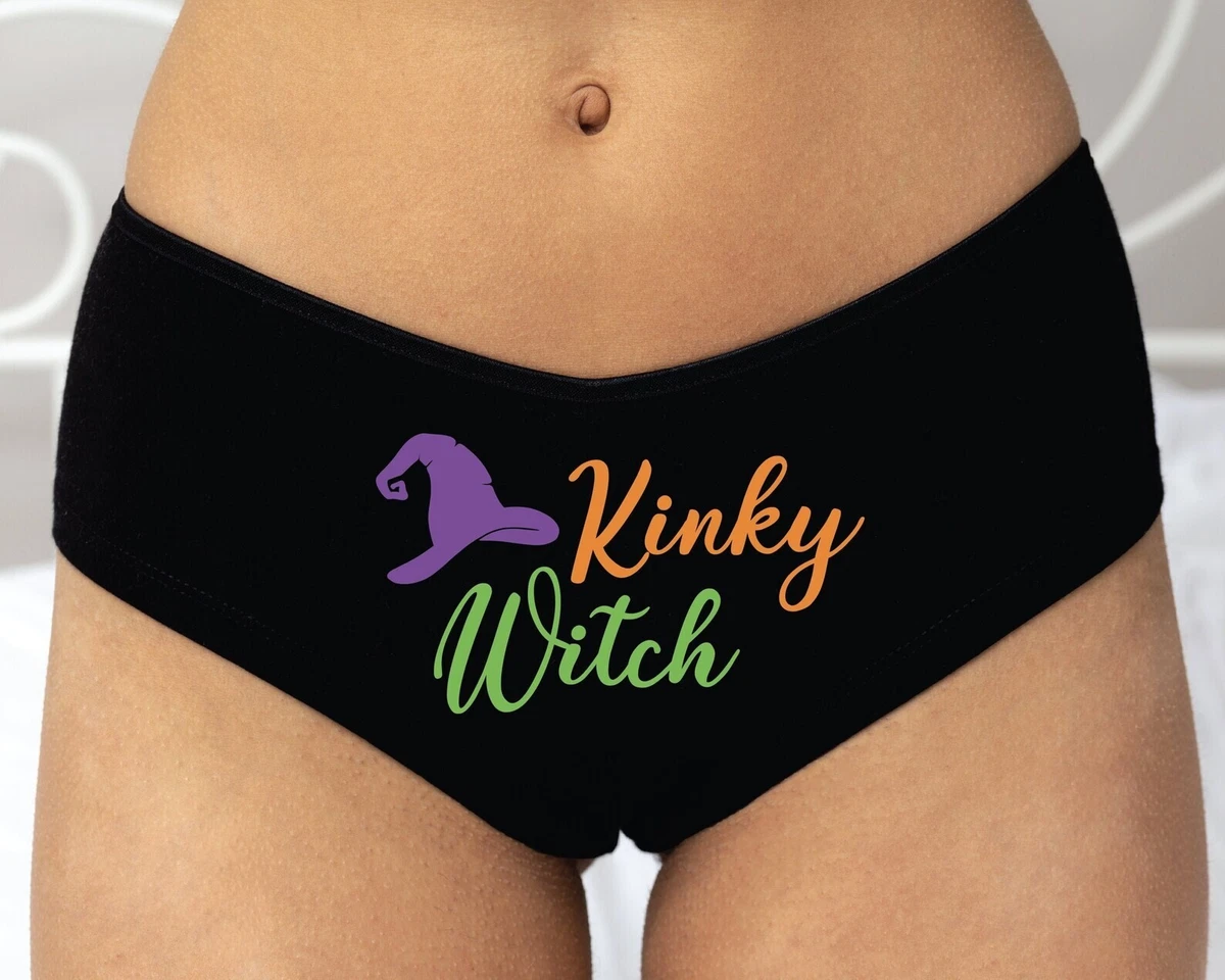 Kinky Witch Halloween Panties | Halloween Underwear | Witch Panties | Kinky  Hall