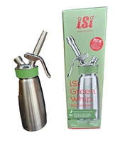 iSi North America Eco Series Green Whip for Whipped Cream, 1 Pint