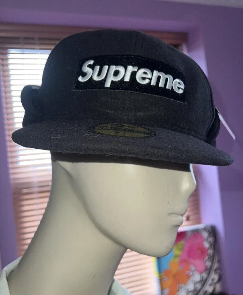 Chapeau casquette de baseball en feutre World Famous Supreme neuf avec étiquettes 7 1/2