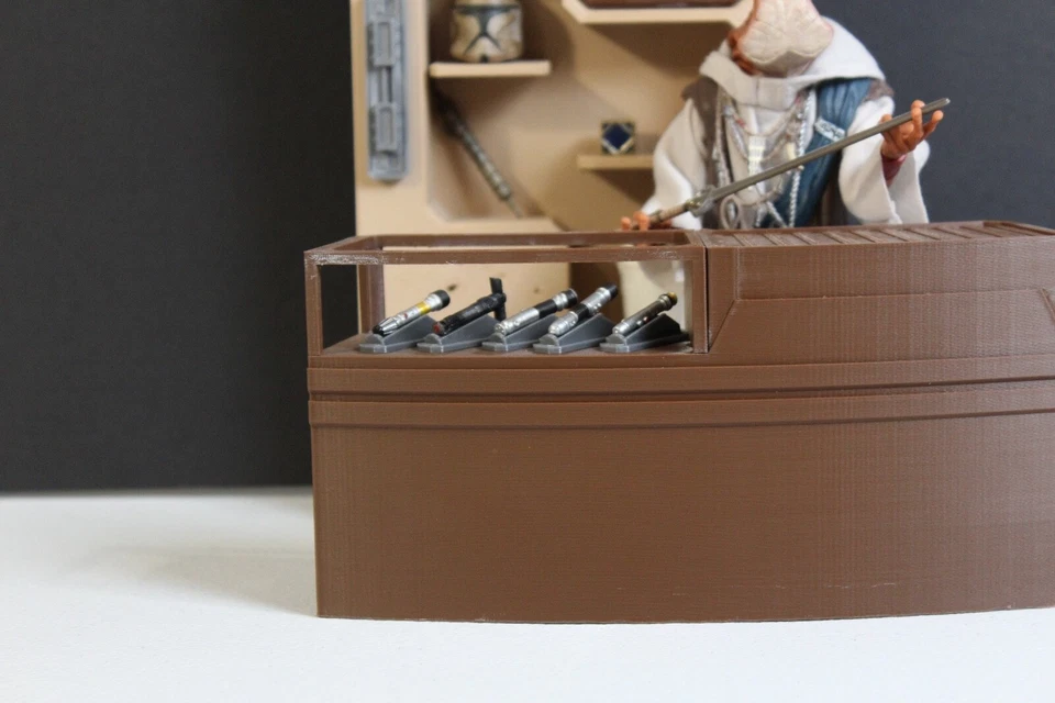 Juego de exhibición de lujo Dok-Ondar's Den of Antiquities para Star Wars The Black Series Foto 4 de 4