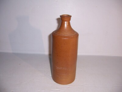 Antique Bourne Son Denby Stoneware Pottery Bottle J