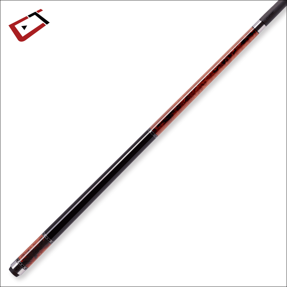 キューテック トゥルーウッドTrueWood マッパバール ノーラップエクステ付 CUETEC CYNERGY TRUEWOOD MAPPA BURL II NO WRAP 12.5 MM CARBON SHAFT