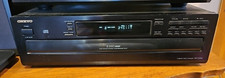 Onkyo CD Compact Disc 6 DX-C340 Carousel Changer Player W/ Remote Manual