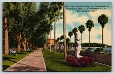 Waterfront Park St Petersburg Florida FL Vint...