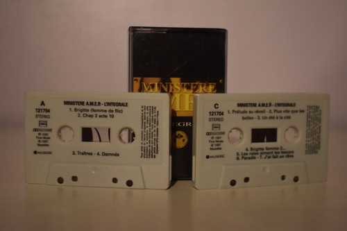 K7 audio x2 - Ministère AMER - L'intégrale - Cassette - 121704 - Picture 3 of 4