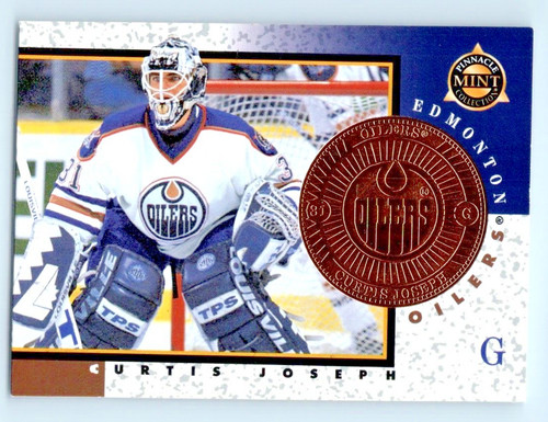 Curtis Joseph #24 1997 Pinnacle Mint card