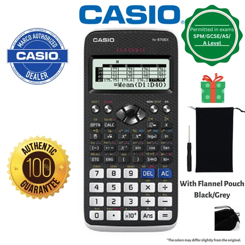 Genuine Casio FX-570EX Scientific Calculator for School or Work