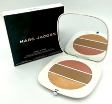 Marc Jacobs O!Mega X Three Omega Blush Bronzer Highlight Palette Tan-Tastic Glo