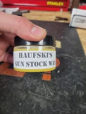 Haufski's Gun Stock Wax "Gunny Paste" Wood Wax