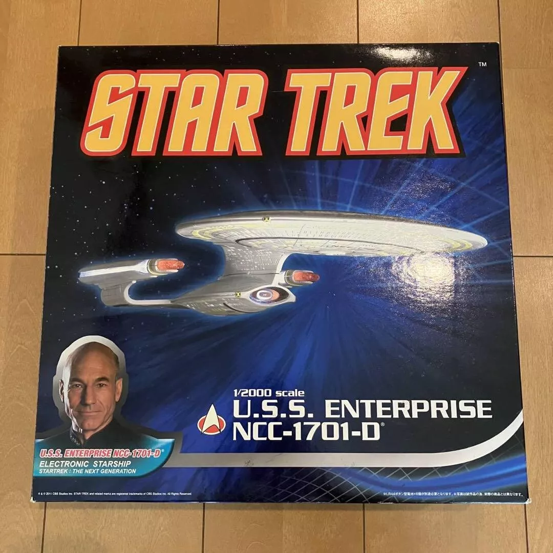 Aoshima Star Trek 1/2000 U.S.S. Enterprise NCC-1701-D from Japan