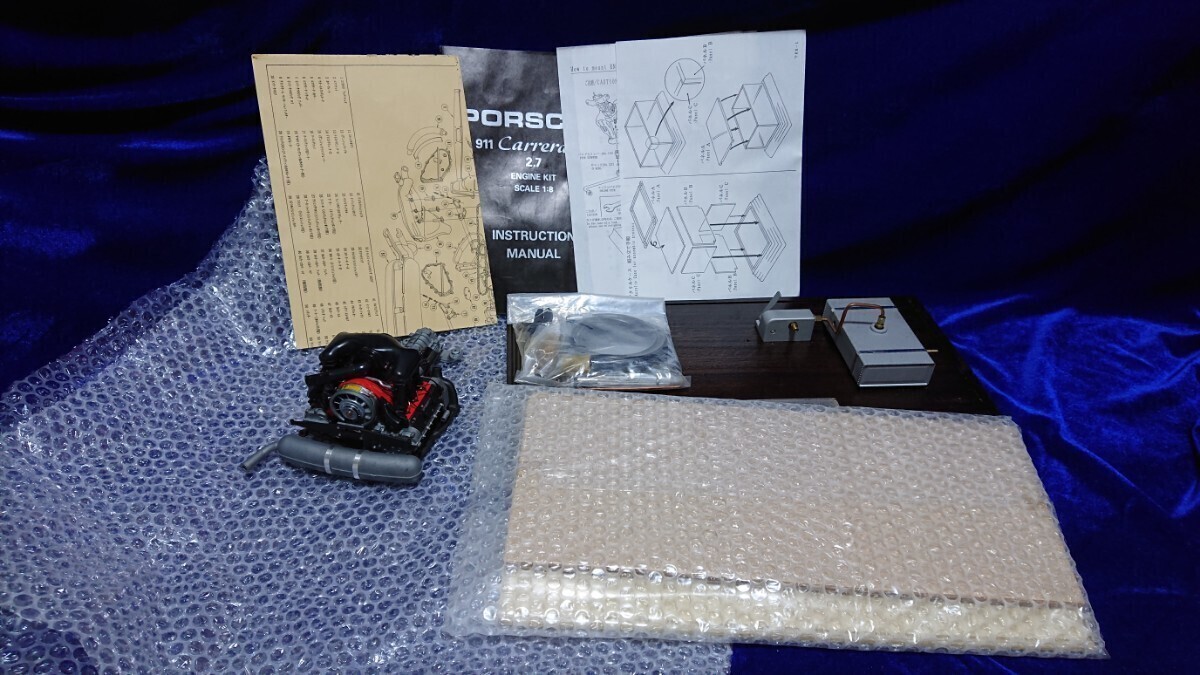 1/8 Porsche 911 '73 Carrera RS 2.7 Engine Marushin Porsche 1/8 Porsche 911 '73 Carrera RS 2.7 Engine Marushin Porsche