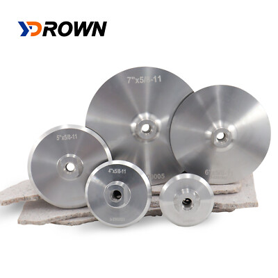 YDROWN Aluminum Backer Pad Hook and Loop Backing Pad with 5/8-11 Thread
