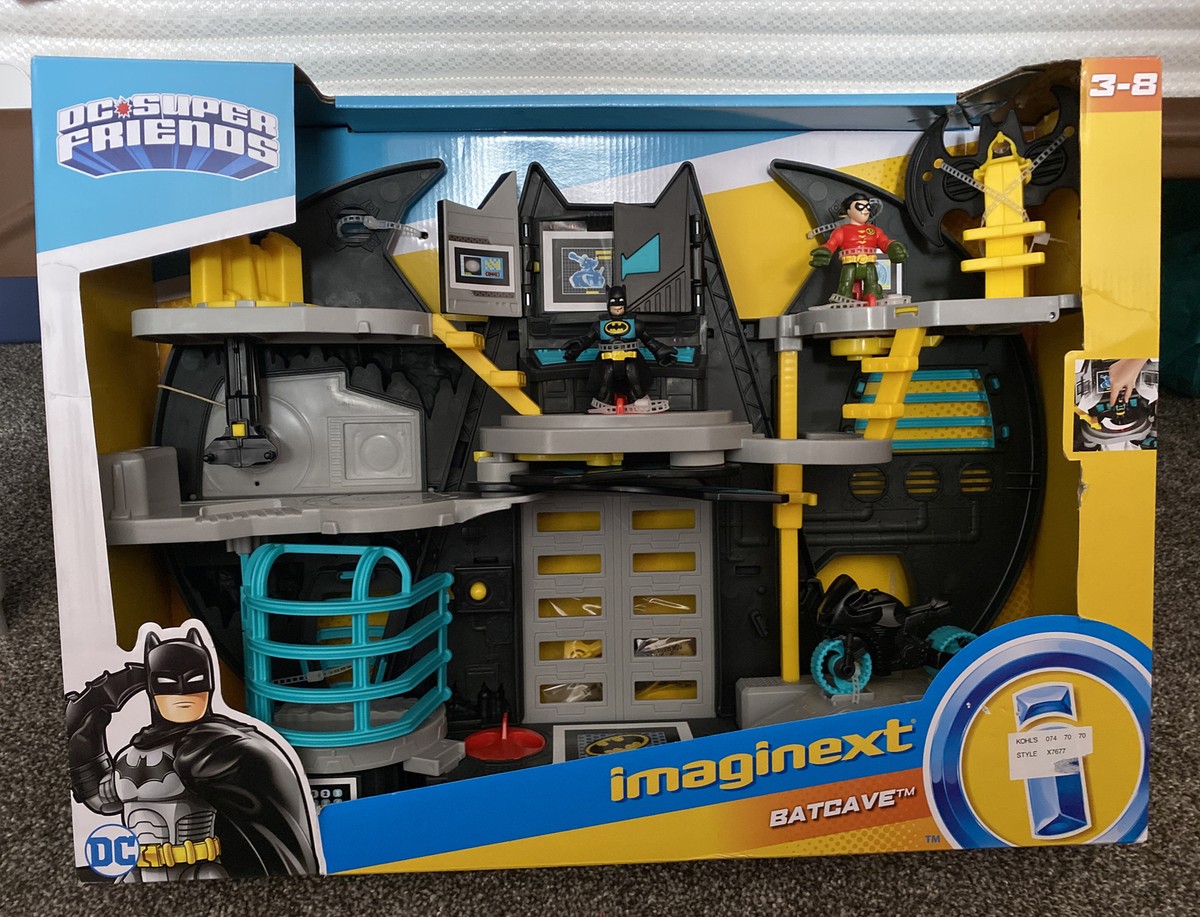 アメコミ Fisher-Price - Fisher-Price DCTransformingBatcave Amazon.com: Fisher-Price Imaginext DC Super Friends Batman