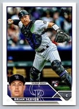 2023 Topps Series 1 - Brian Serven #41 (RC)