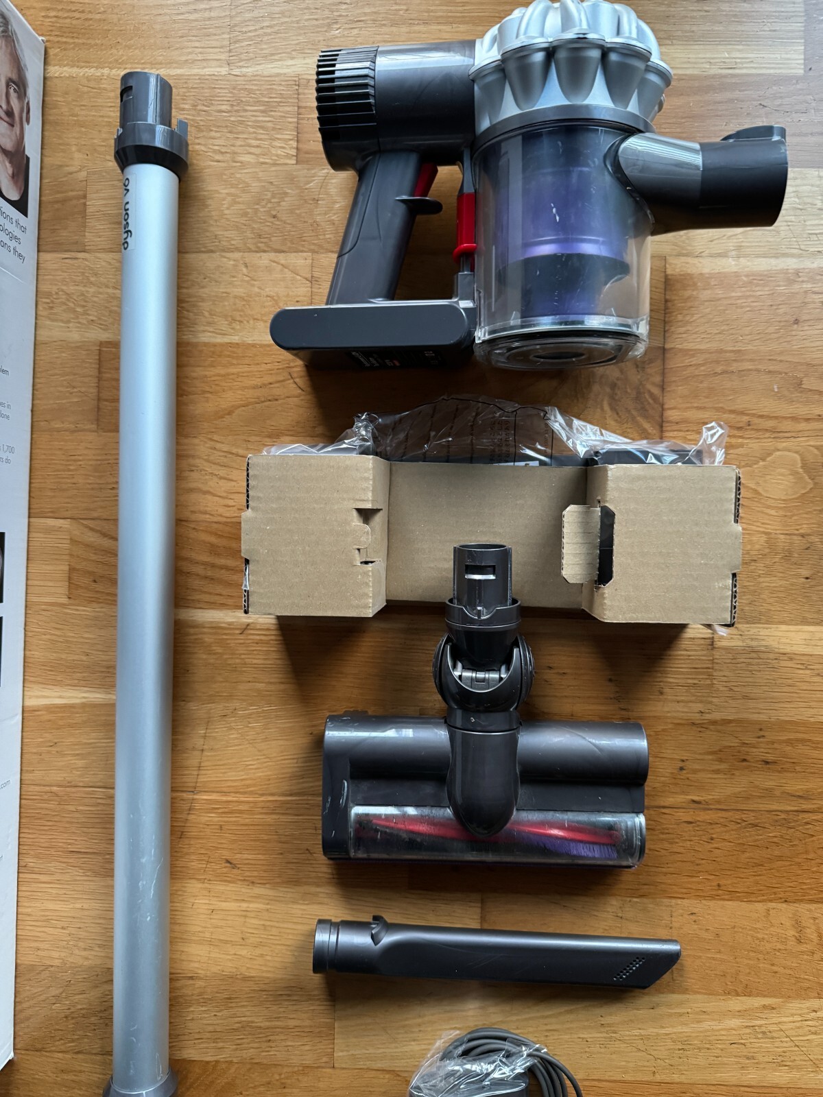 Dyson V6 Cordless Vacuum Cleaner Used New Battery Fitted eBay