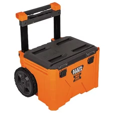 Klein Tools 54802Mb Modbox Rolling Tool Box, Impact-Resistant Polymers, Orange,