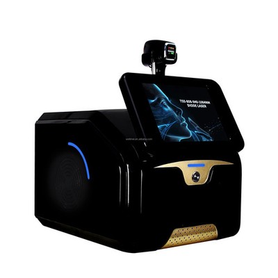 Titanium Ice Diode Laser Epilator Epilation Hair Removal Machine 755 808 1064nm
