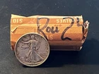 Roll (20 coins) Walking Liberty Half Dollar, 1933-40 P,D&S 90% Silver, Roll 24