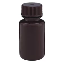 Globe Scientific 7010060Am Bottle,  Amber Wide Mouth,  Round,  Hdpe,  60Ml, Pk12