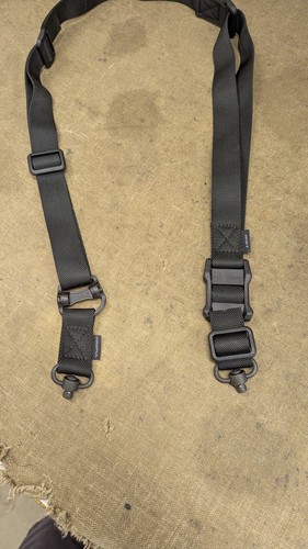 Magpul MS1 Sling with MS4 2 to 1 converter and Quick detach swivels, 1 of 2