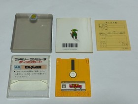The Legend of Zelda Boxed With Manual CIB Nintendo Famicom Disk FCD Japan import