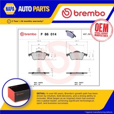 Brake Pads Set fits VOLVO S80 Mk1 2.4 Rear 99 to 06 Brembo 272399 2723990 New