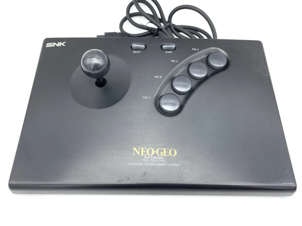 Neo Geo AES CD CDZ Controller Joystick PRO-GEAR SPEC NGL-0 SNK Boxed Tested - Image 4 of 4