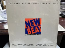 New Beat A New Style Of Music LP UK 1988 BCM 33015 ELECTRONIC SEALED