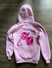 White Fox Damen Hoodie Kapuzenpullover Rosa G...