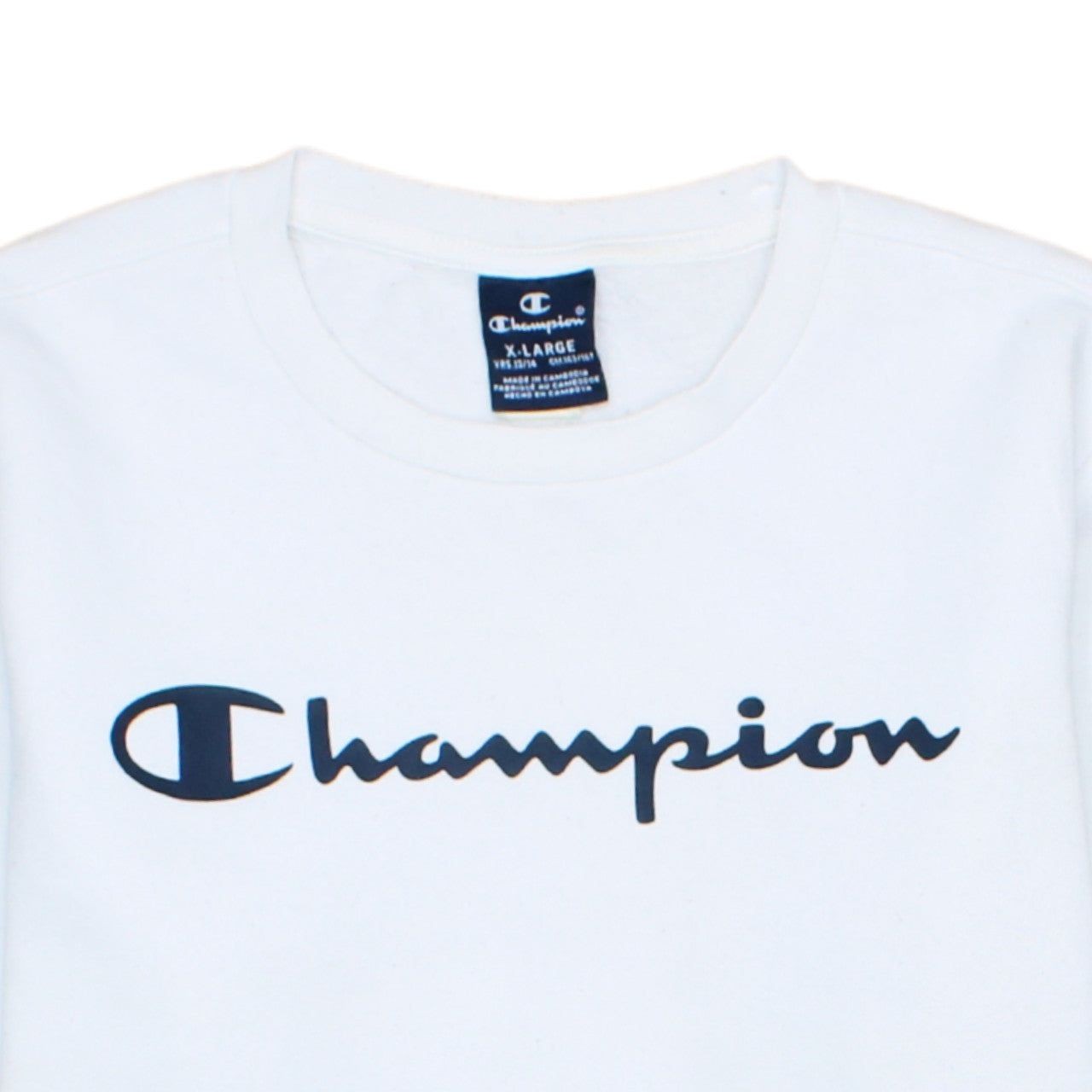 Champion White Sweatshirt Womens Xl image 3
