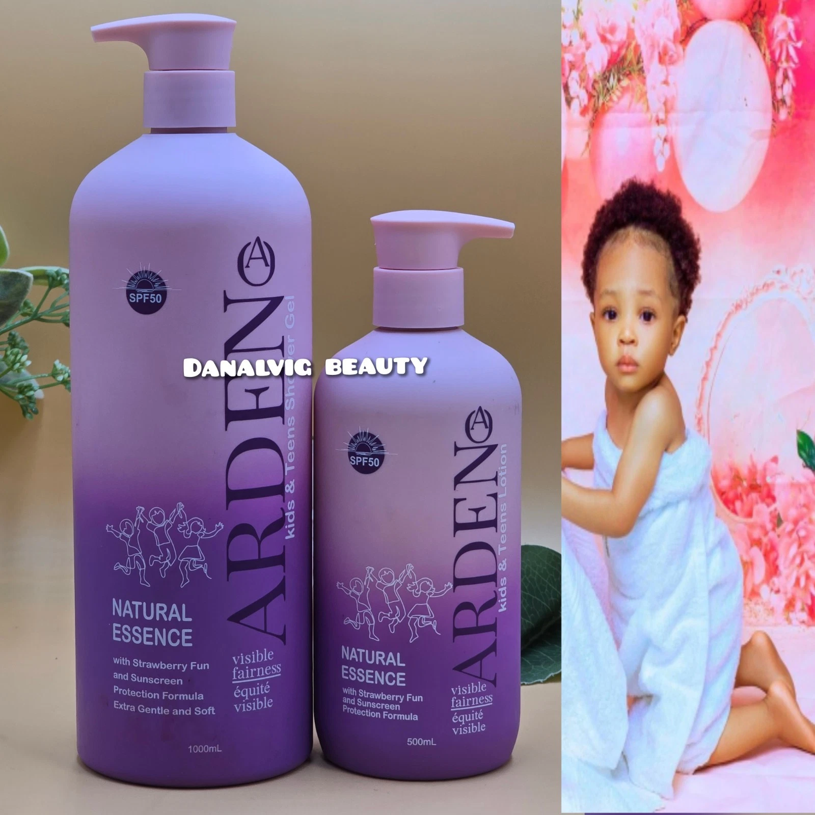 Arden Kids & Teen Visible Fairness Brightening Lotion + Shower Gel - 2pcs Set
Opens in a new window 