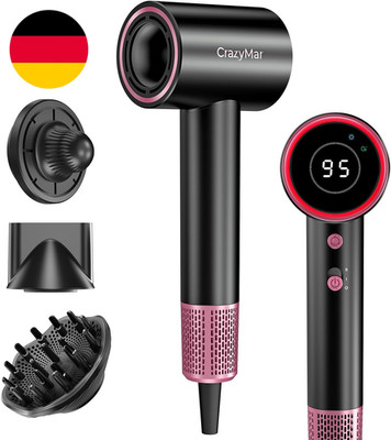 Haartrockner Ionen,Föhn Mit 180.000 U/Min Bürstenlosem Motor   5X Schnelleres Fö