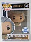 Funko Pop! Lord of the Rings Bilbo Baggins Funko Shop EX #1748 W/Protector