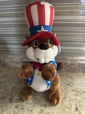 BUC-EES 4th of July Beaver Plush Stuffed Toy 2025 NEW