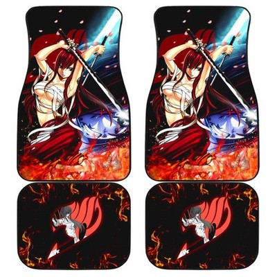 Fairy Tail Erza Scarlet Car Floor Mats
