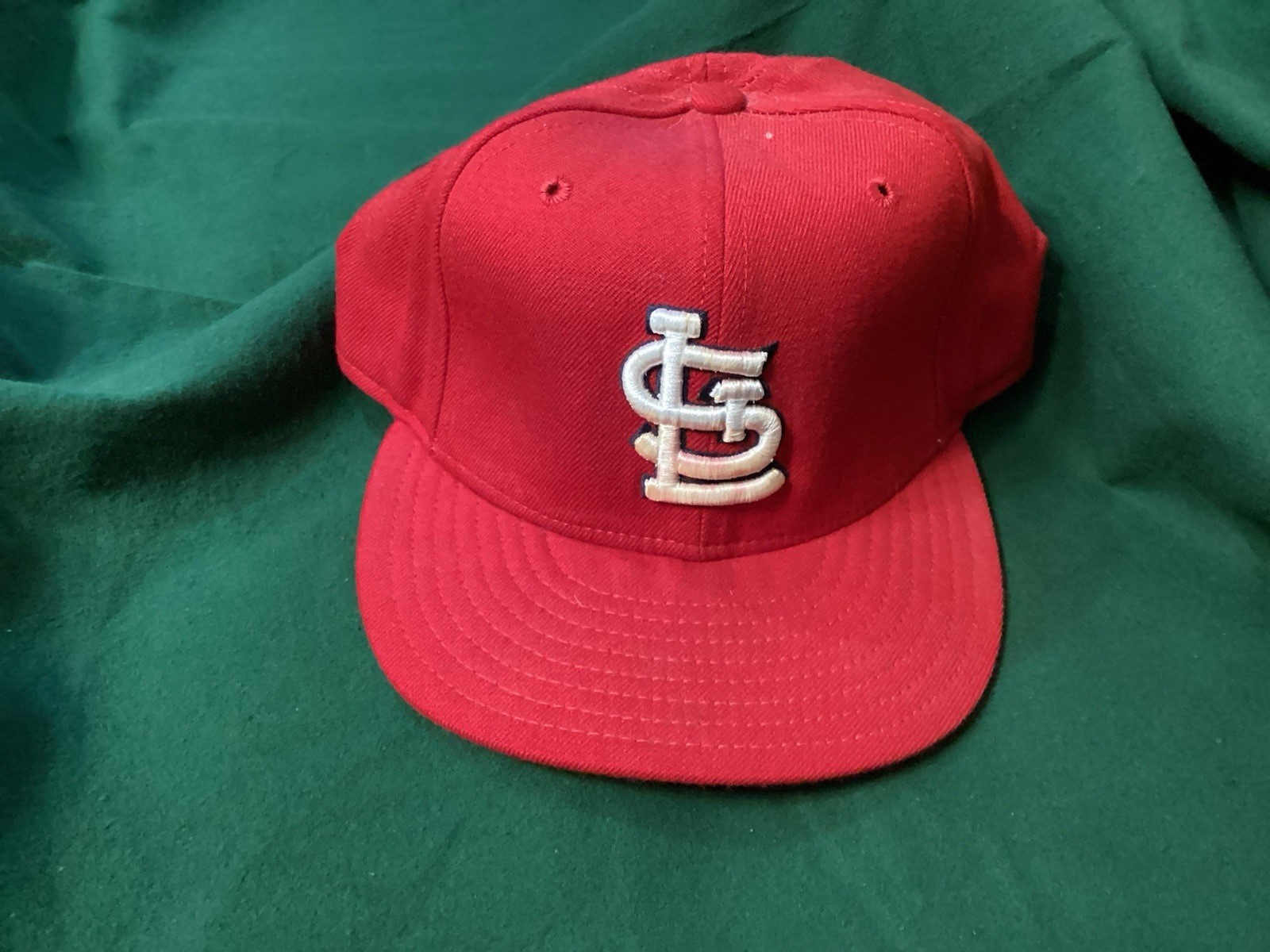 Early 2000s Darryl Kile St Louis Cardinals Game Used Hat Cap 7 1/2 New Era 5950