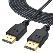 Displayport 1.4 Cable 10ft Display Port Dp Cables 8k60hz 4k144hz 2k165hz 1080p2