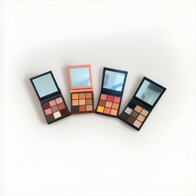 Set Of 4 - 9-Color HUDA Beauty Eyeshadow Palettes - Obsessions Line