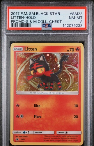 Litten graded PSA 8 for sale on eBay