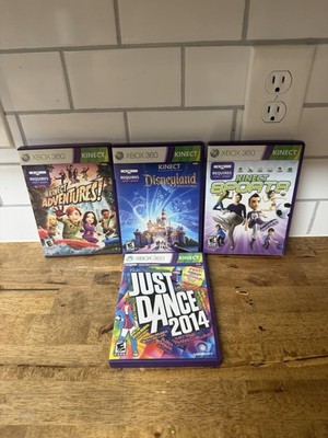 Xbox 360 Kinect (Lot Of  4) Video Games